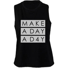 Load image into Gallery viewer, MADAD RACERBACK CROPPED TANK
