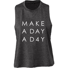 Load image into Gallery viewer, MADAD RACERBACK CROPPED TANK