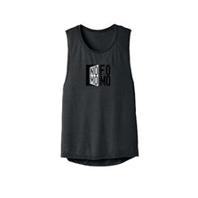 Load image into Gallery viewer, NOMO FOMO WOMEN'S FLOWY SCOOP MUSCLE TANK