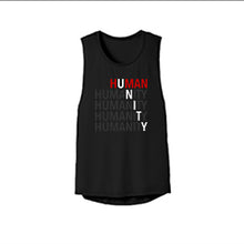 Load image into Gallery viewer, HUM4NITY WOMEN'S FLOWY SCOOP MUSCLE TANK
