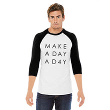 Load image into Gallery viewer, MADAD UNISEX 3/4 SLEEVE T-SHIRT