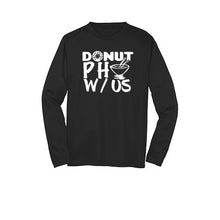 Load image into Gallery viewer, DONUT PHO w/US UNISEX LONG SLEEVE DRI-FIT

