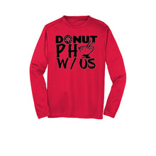 Load image into Gallery viewer, DONUT PHO w/US YOUTH LONG SLEEVE DRI-FIT
