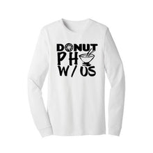 Load image into Gallery viewer, DONUT PHO w/US UNISEX LONG SLEEVE T-SHIRT
