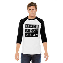 Load image into Gallery viewer, MADAD UNISEX 3/4 SLEEVE T-SHIRT
