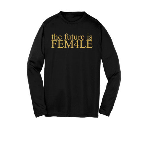 the future is FEM4LE YOUTH LONG SLEEVE DRI-FIT
